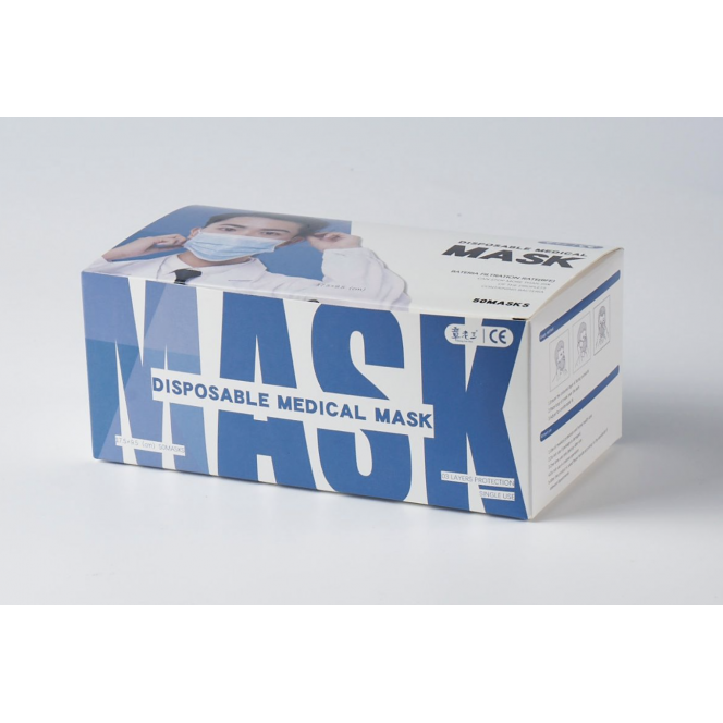 DISPOSABLE SURGICAL MASKS (50/Box)